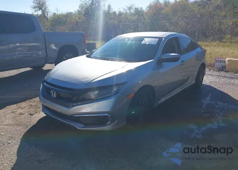 2019 Honda Civic Lx из США, поврежденный, VIN 19XFC2F6XKE046163